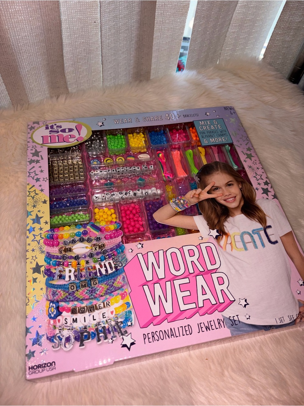 It's So Me! Word Wear DIY Bead Jewelry Kit